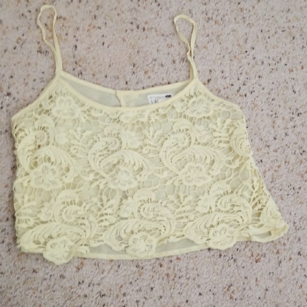 Lacey crop top
